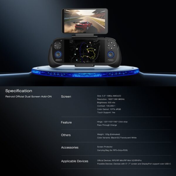 Retroid Pocket Dual Screen Add-On - Gambar 9